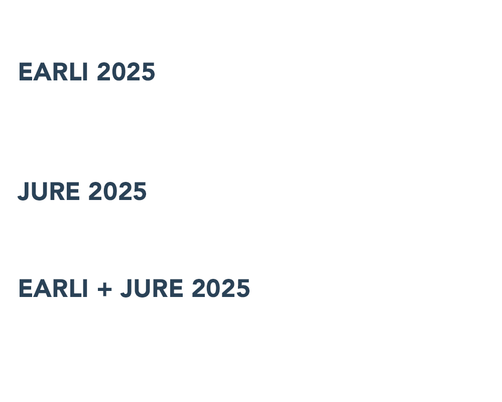 2025 Registration fees