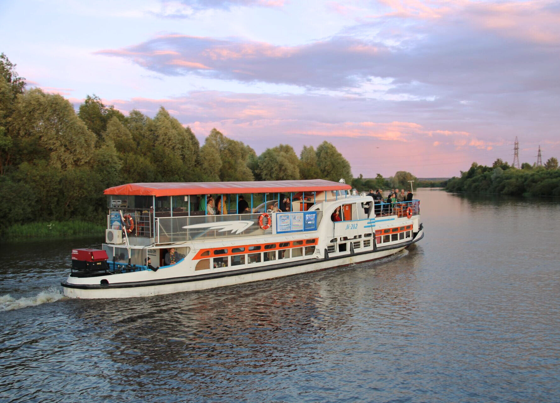 Boat Trip on the River Emajogi