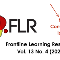 Frontline Learning Research Announcement V13 N4