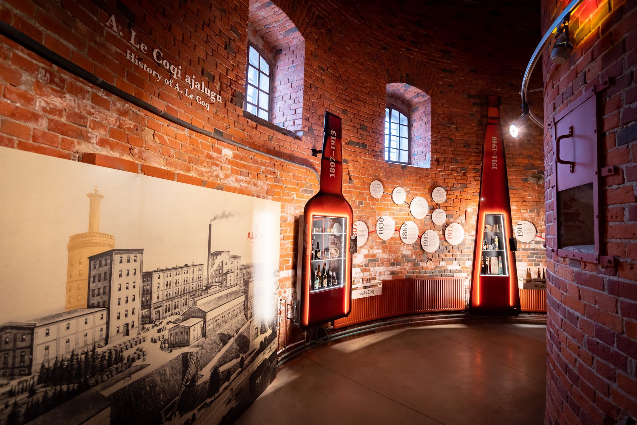 Guided Tour in A. Le Coq Beer Museum